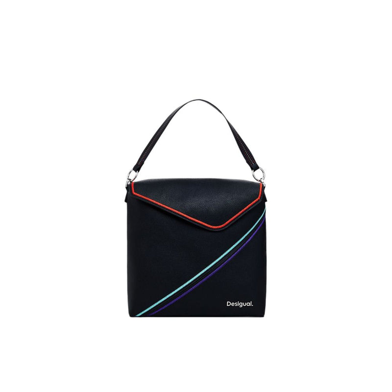 Black Polyethylene Backpack Desigual