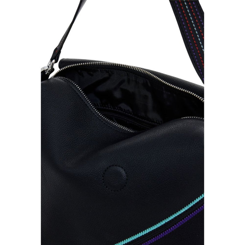 Black Polyethylene Backpack Desigual