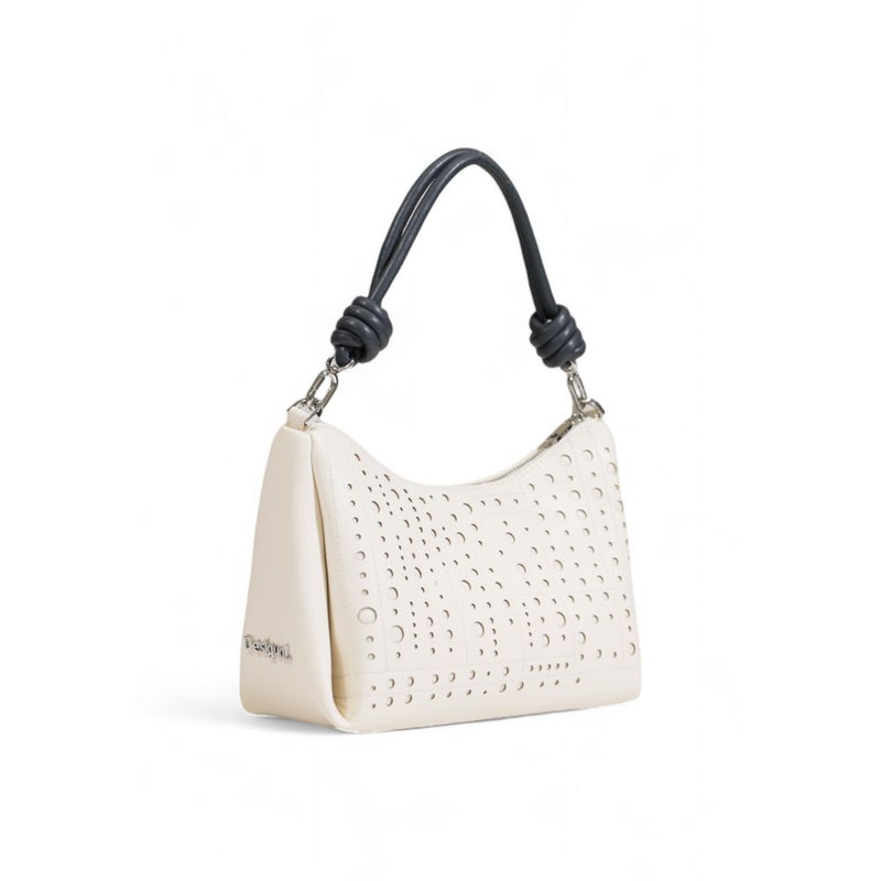 Beige Polyethylene Handbag Desigual