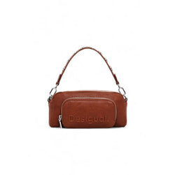 Brown Polyethylene Handbag Desigual