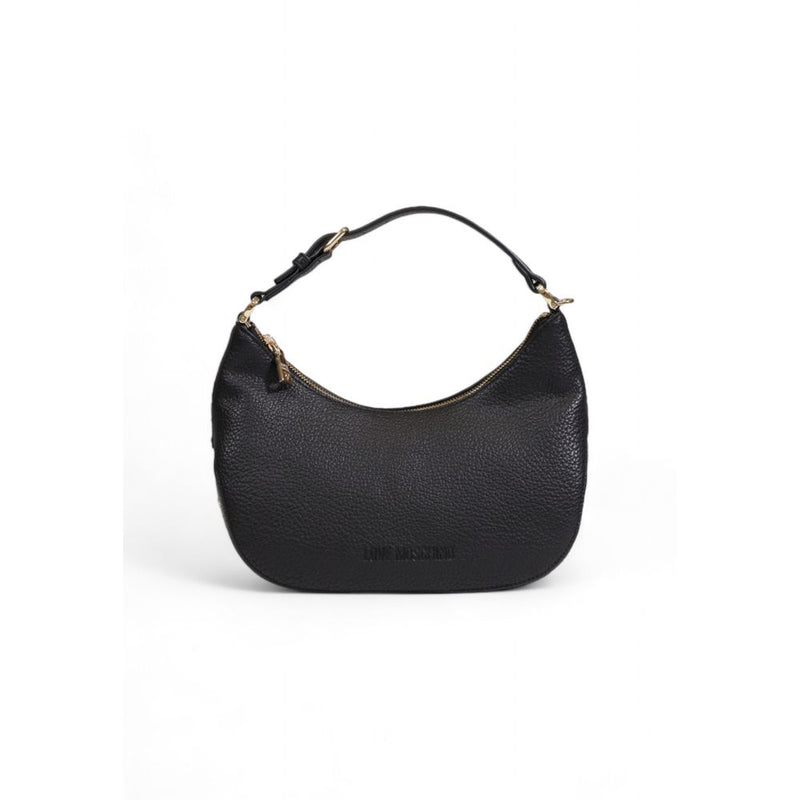 Bicolor Polyethylene Handbag Love Moschino