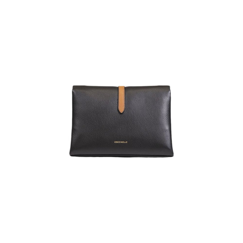 Black Leather Handbag Coccinelle