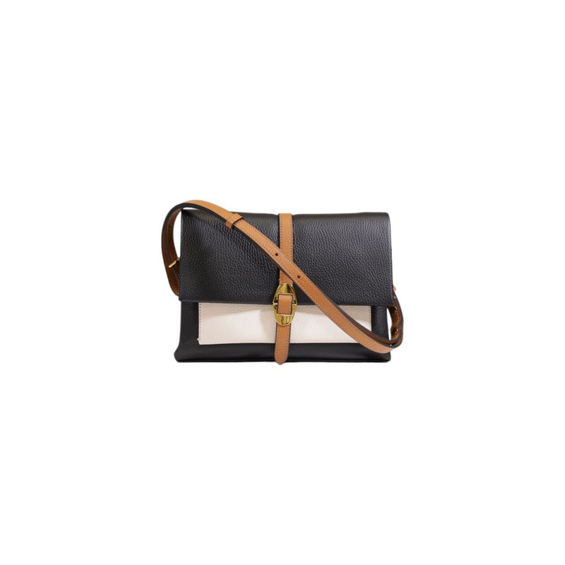 Black Leather Handbag Coccinelle