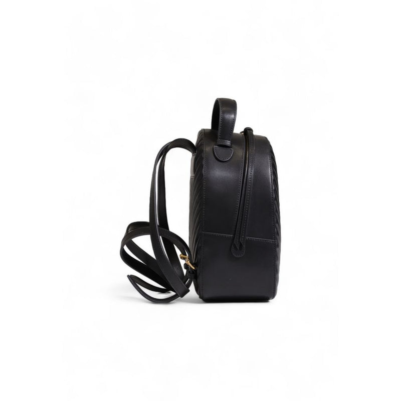 Black Leather Backpack PINKO