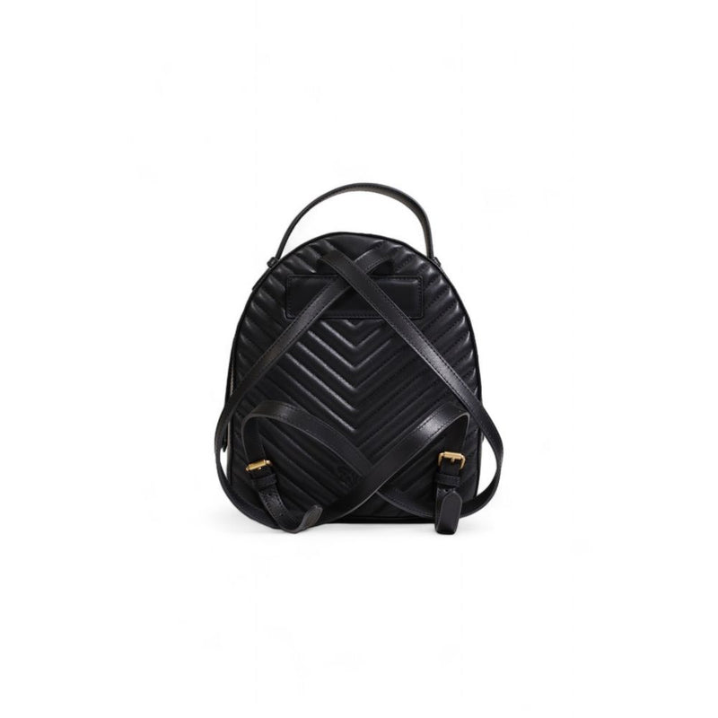 Black Leather Backpack PINKO