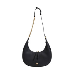 Black Leather Handbag PINKO