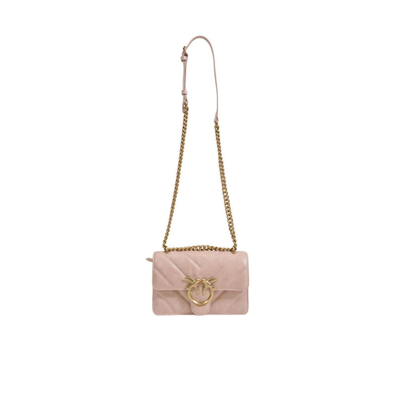 Pink Leather Handbag PINKO