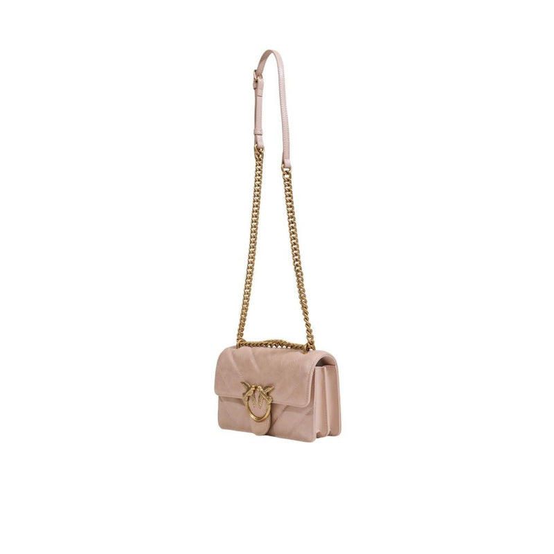 Pink Leather Handbag PINKO