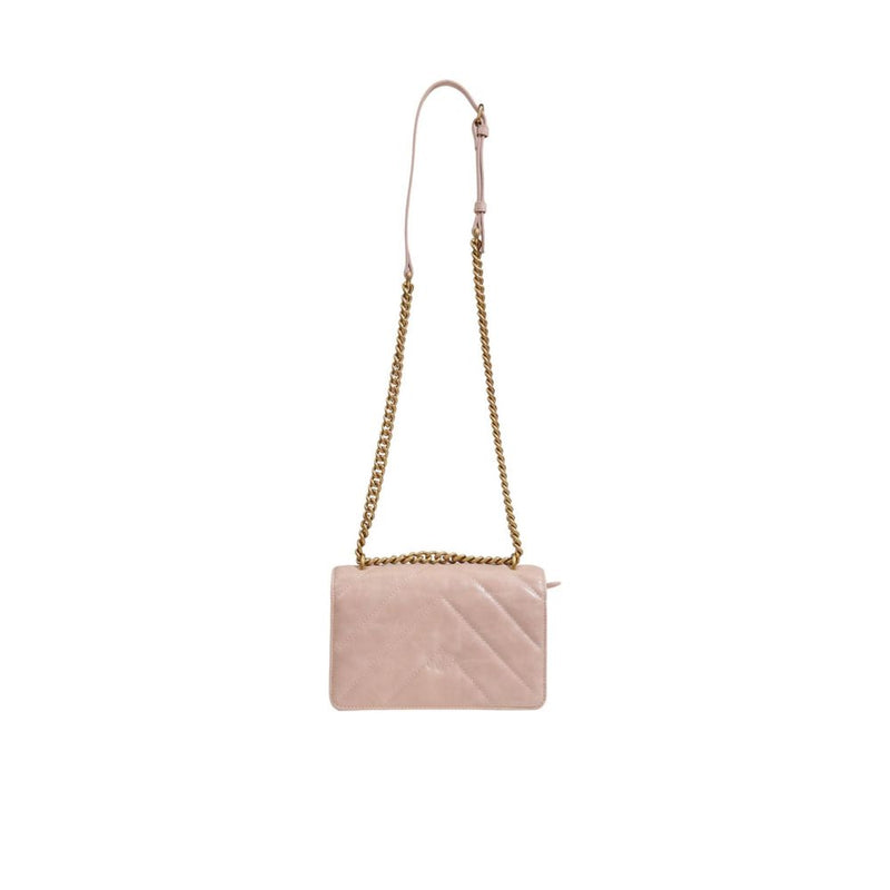 Pink Leather Handbag PINKO