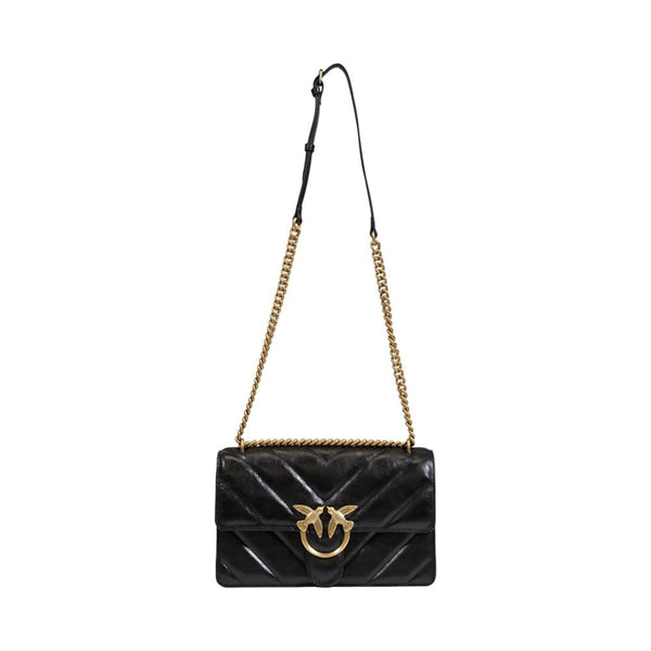 Black Leather Handbag PINKO