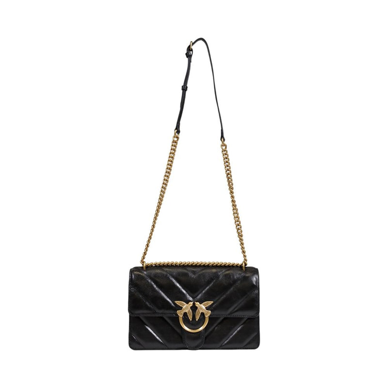 Black Leather Handbag PINKO