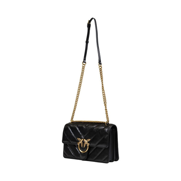 Black Leather Handbag PINKO