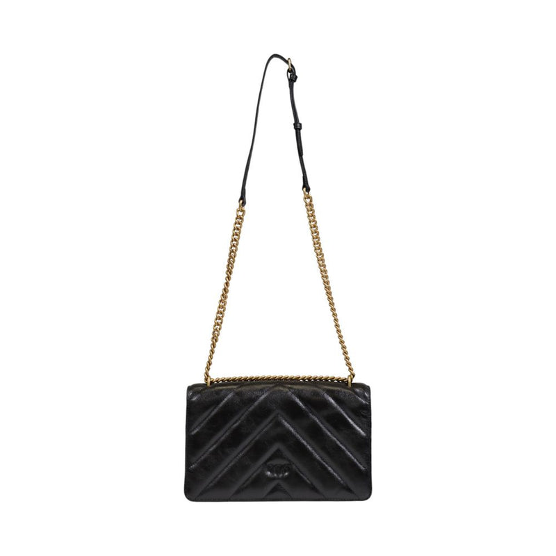 Black Leather Handbag PINKO