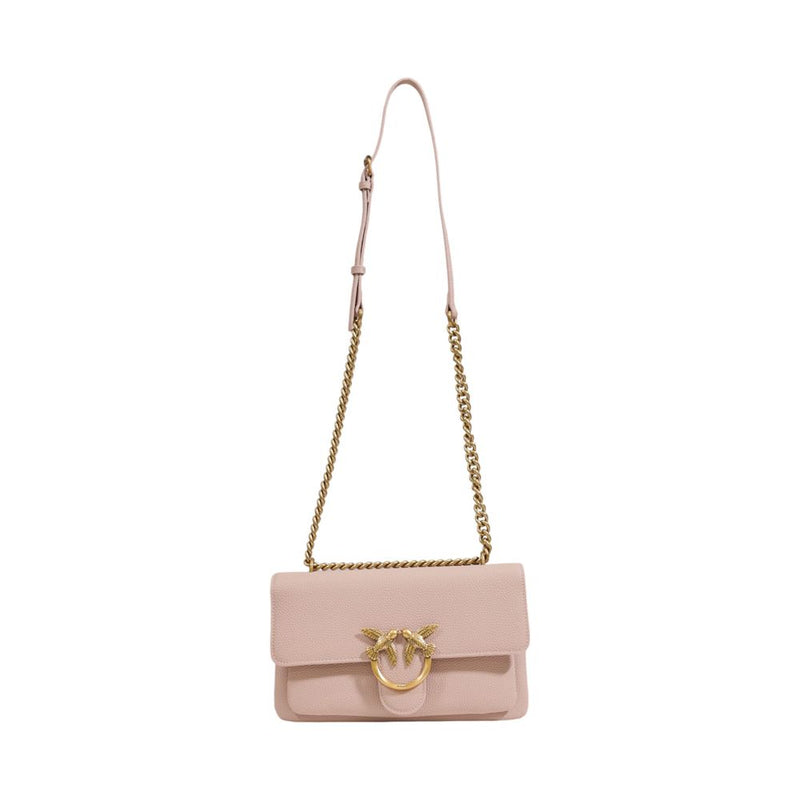 Pink Leather Handbag PINKO