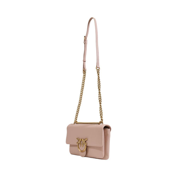 Pink Leather Handbag PINKO