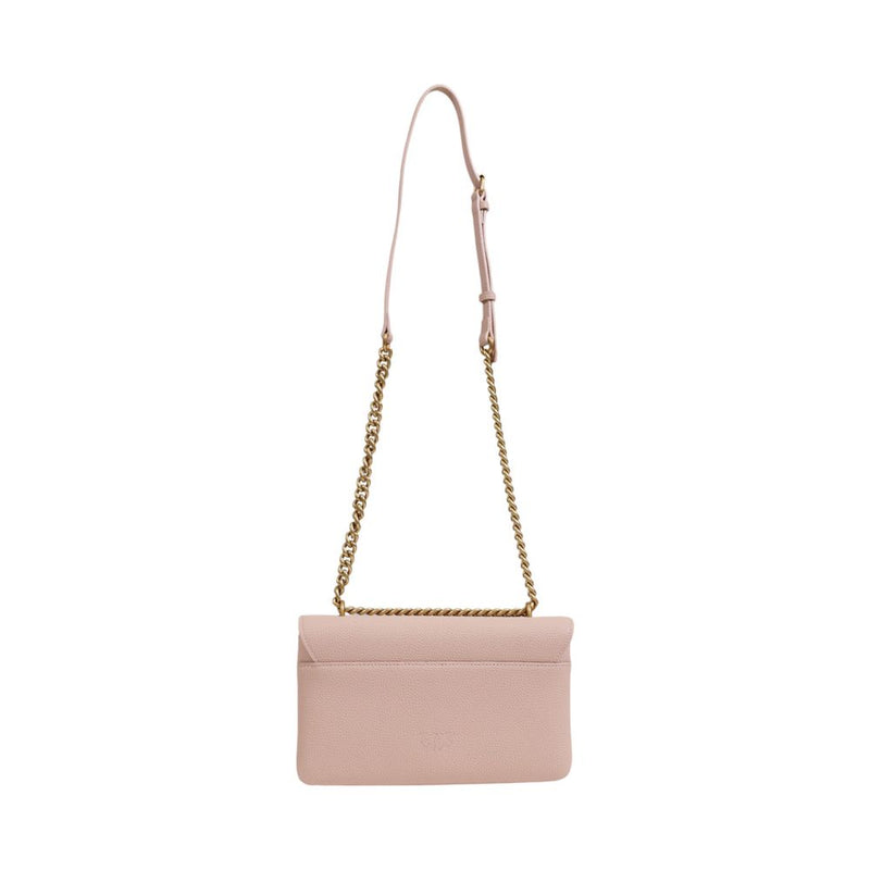 Pink Leather Handbag PINKO