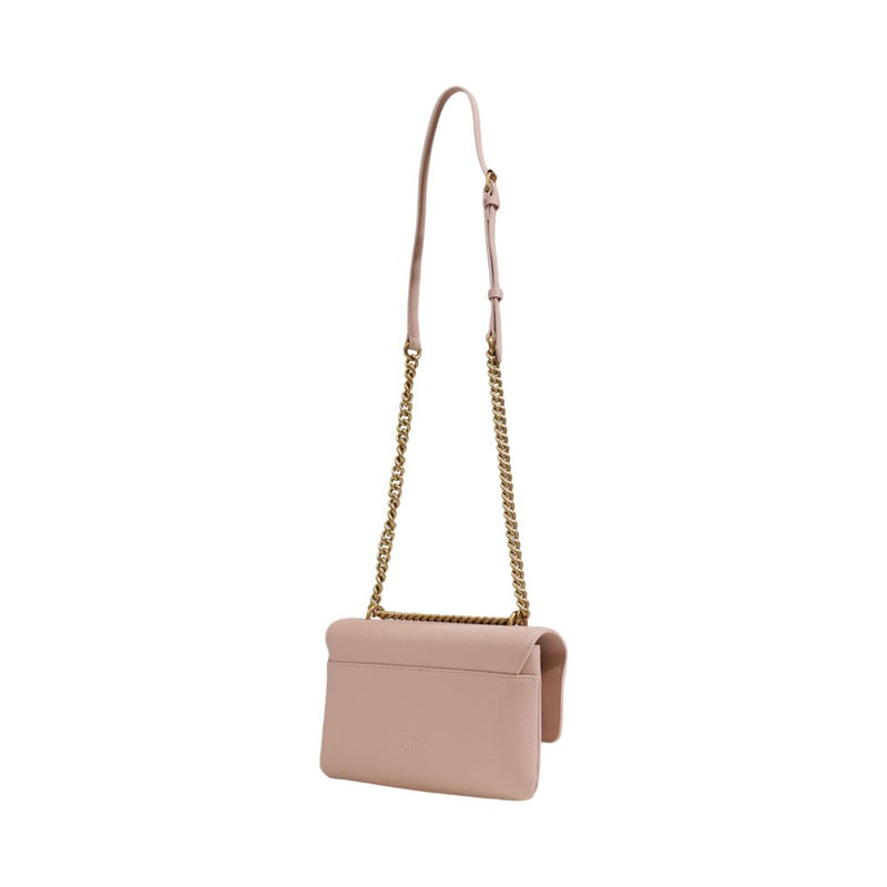 Pink Leather Handbag PINKO