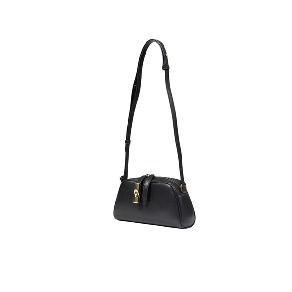 Black Leather Handbag Furla