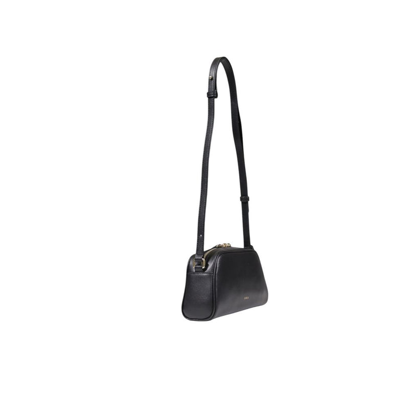 Black Leather Handbag Furla