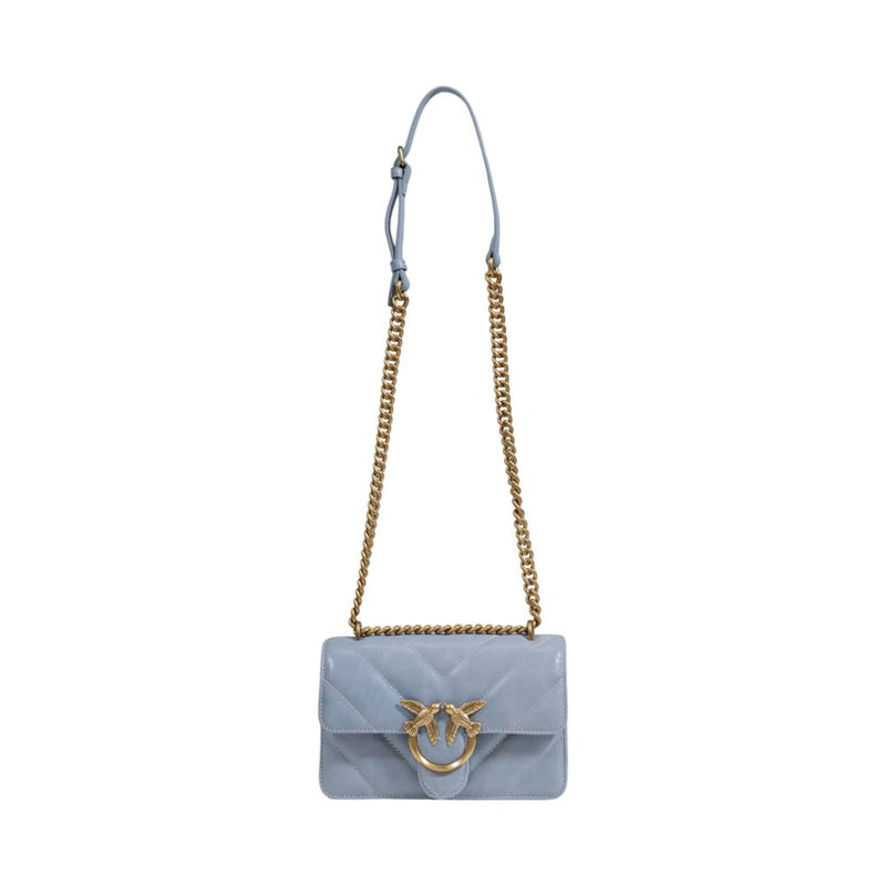 Blue Leather Handbag PINKO