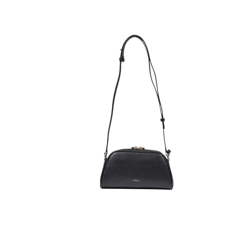 Black Leather Handbag Furla