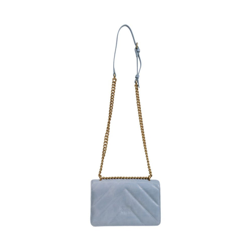 Blue Leather Handbag PINKO