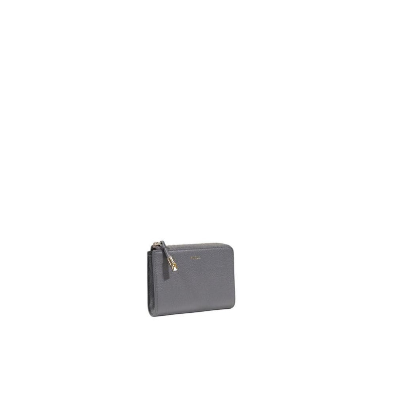 Gray Leather Wallet Furla