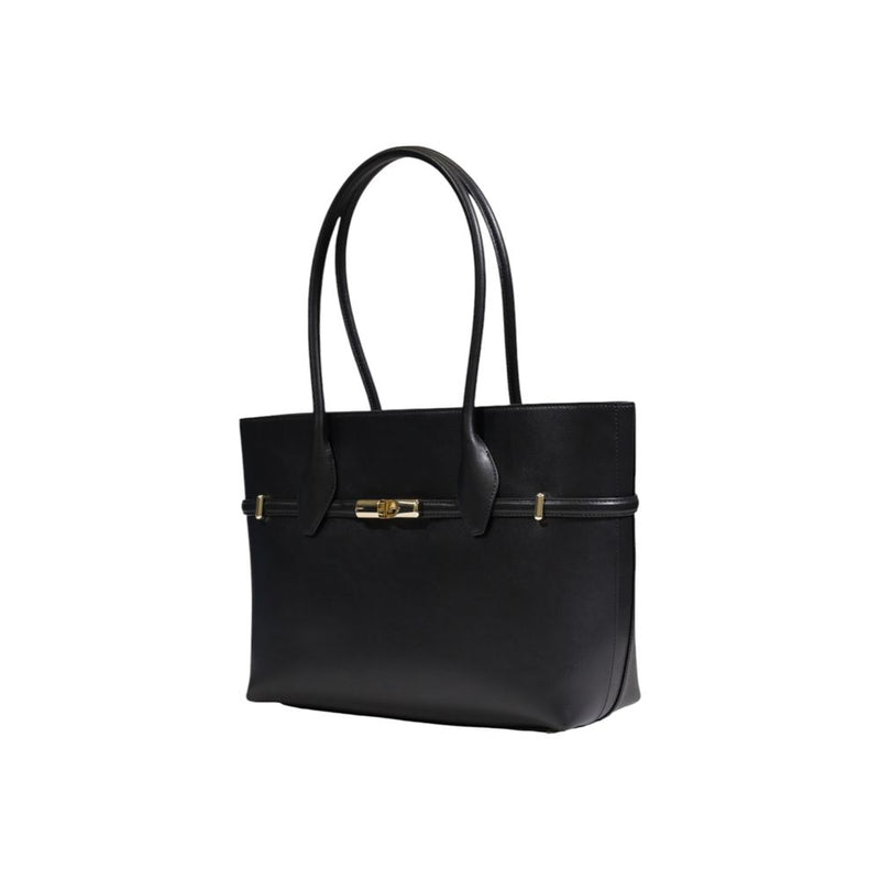 Black Leather Handbag Furla