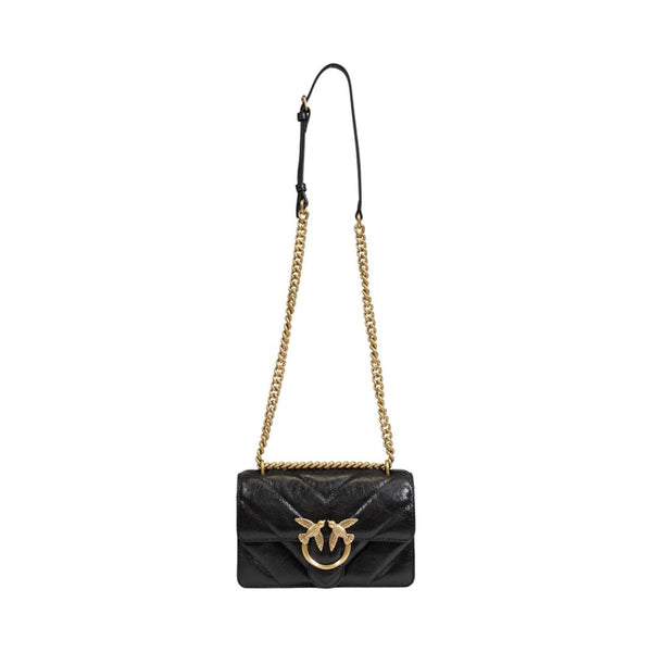 Black Leather Handbag PINKO