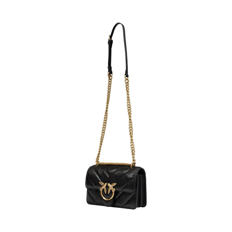 Black Leather Handbag PINKO