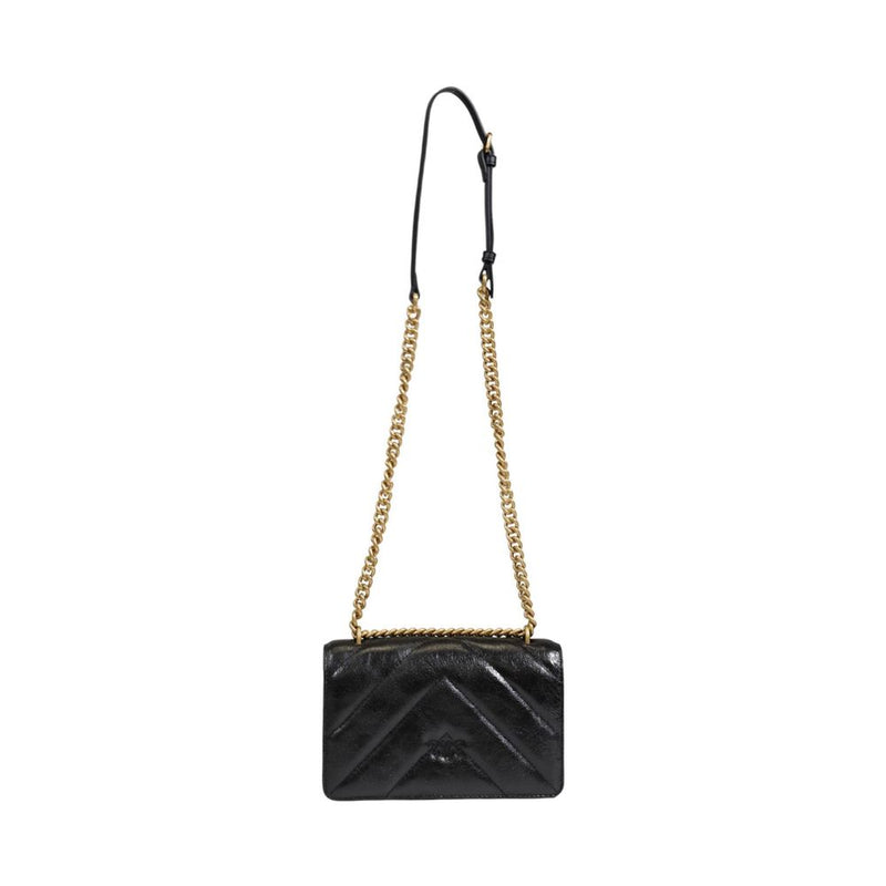 Black Leather Handbag PINKO