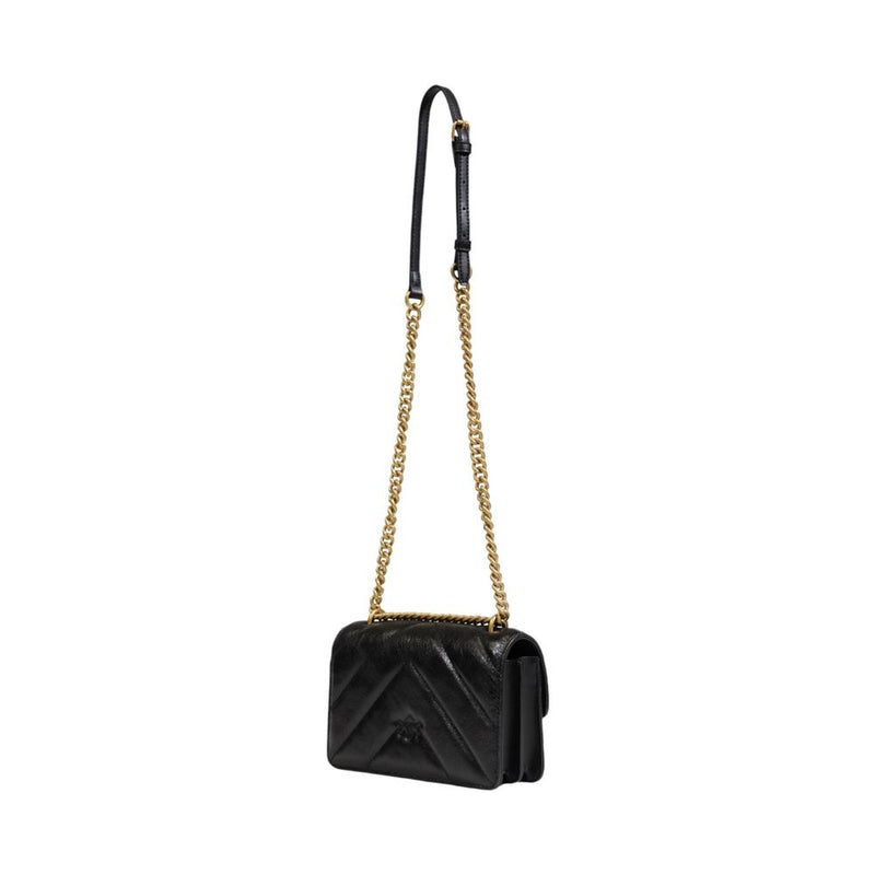 Black Leather Handbag PINKO