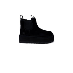 Black Leather Boot UGG