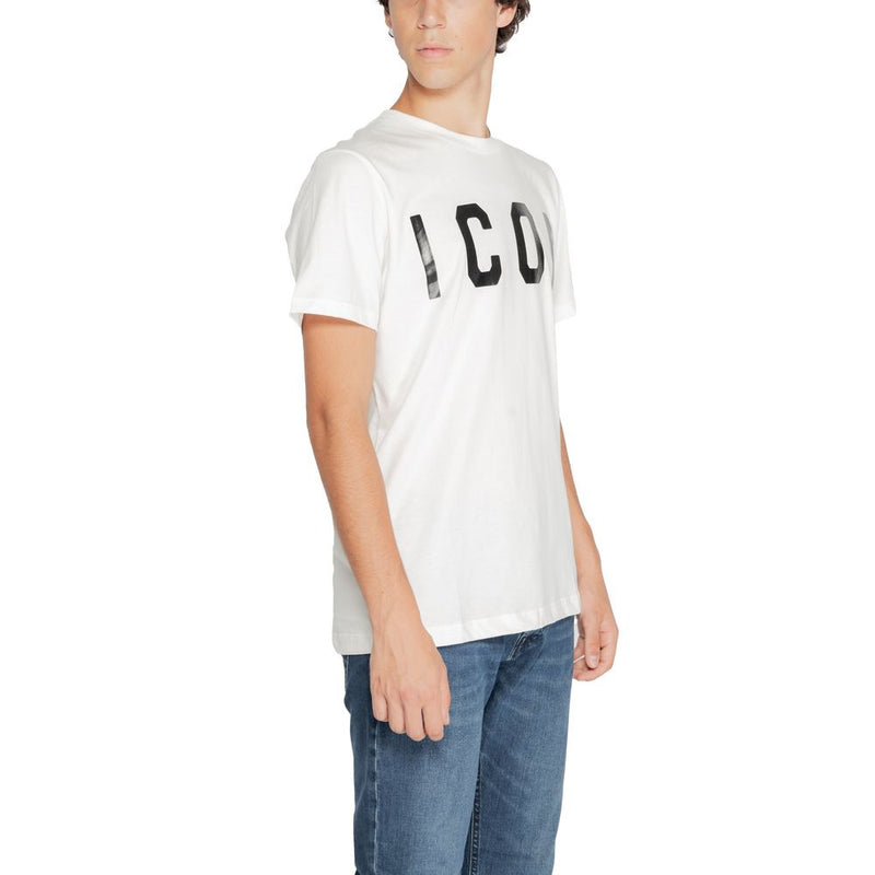 White Cotton T-Shirt Icon