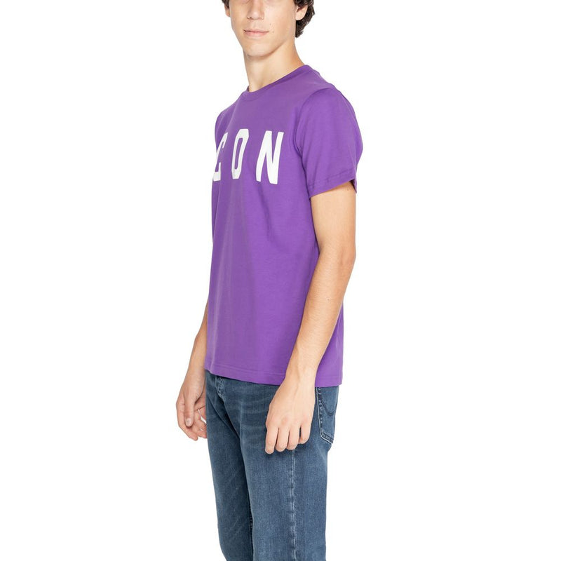 Purple Cotton T-Shirt Icon