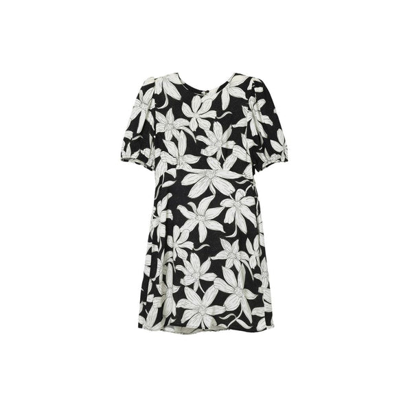 Black Viscose Dress Desigual