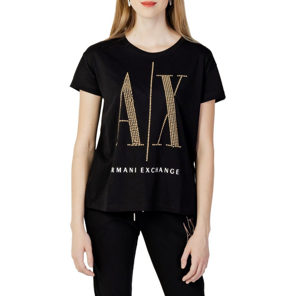 Bicolor Cotton Tops & T-Shirt Armani Exchange