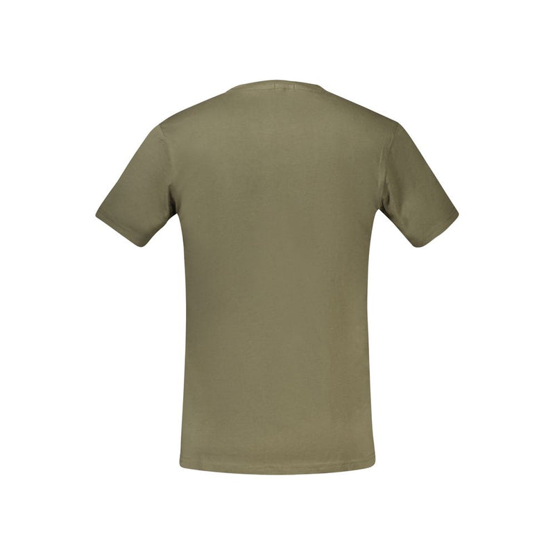 Green Cotton T-Shirt Rifle