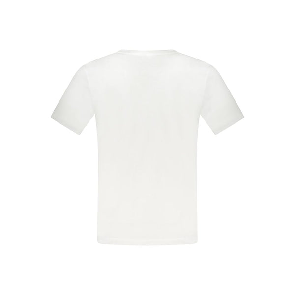 White Cotton T-Shirt Rifle