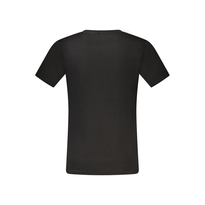 Black Cotton T-Shirt Rifle