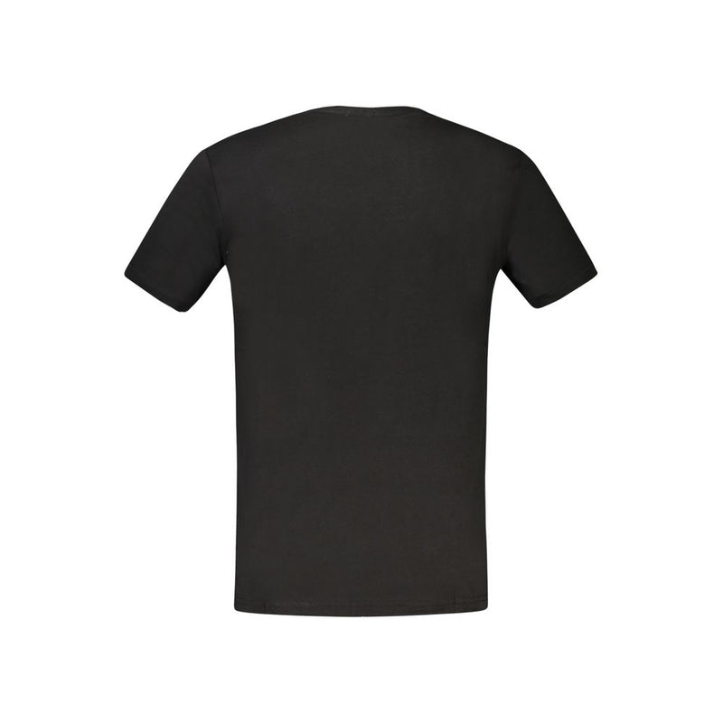 Black Cotton T-Shirt Rifle