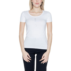 White Cotton Tops & T-Shirt EA7 Emporio Armani