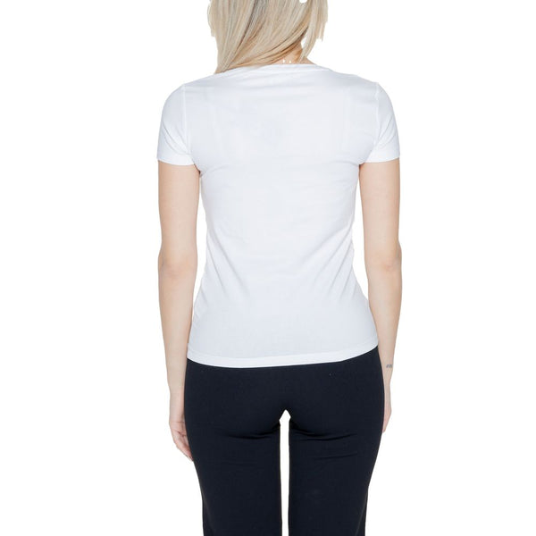 White Cotton Tops & T-Shirt EA7 Emporio Armani