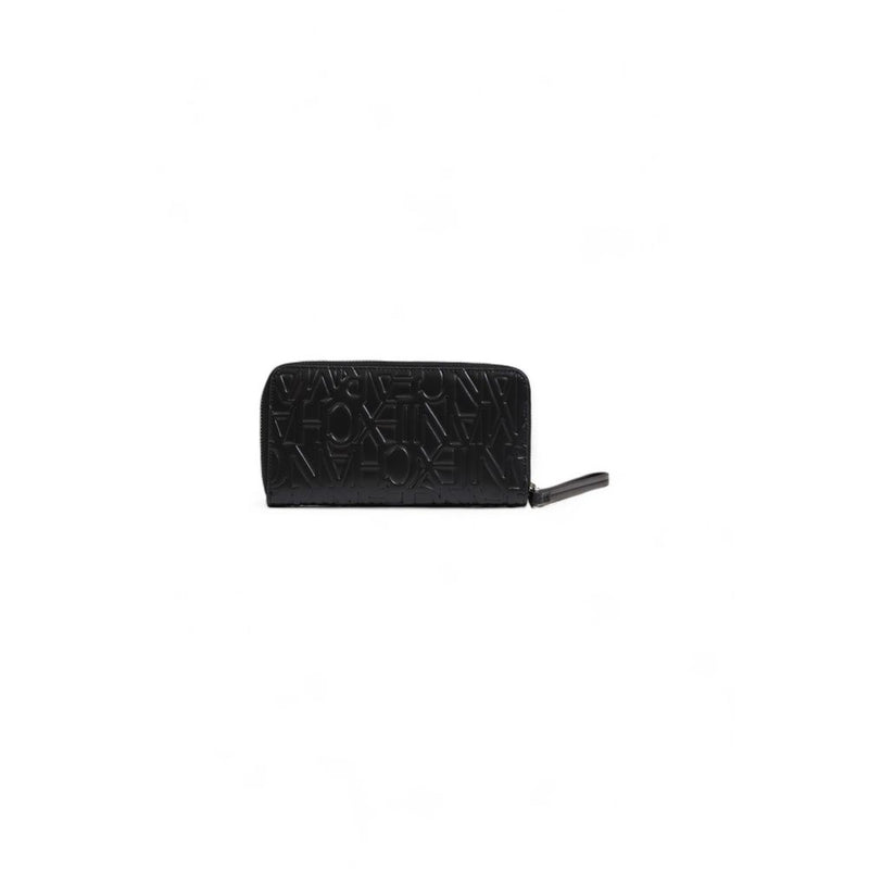 Black Polyethylene Wallet Armani Exchange