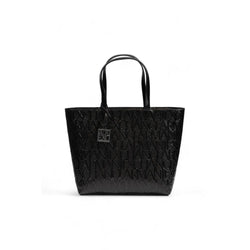 Black Polyester Handbag Armani Exchange