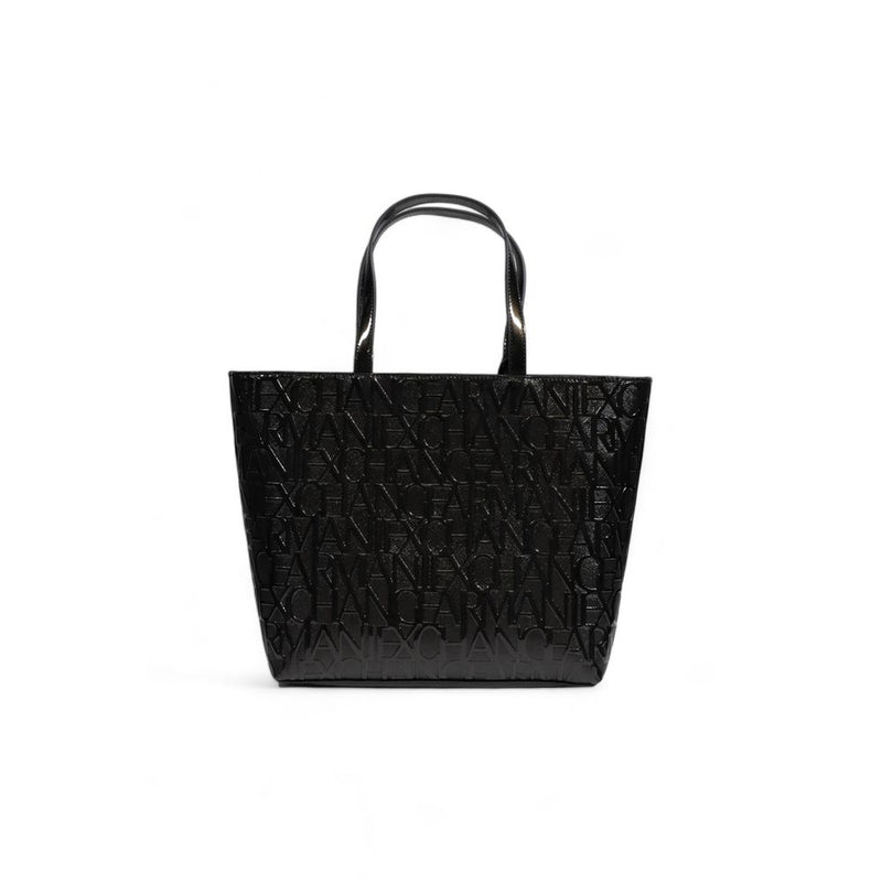 Black Polyester Handbag Armani Exchange