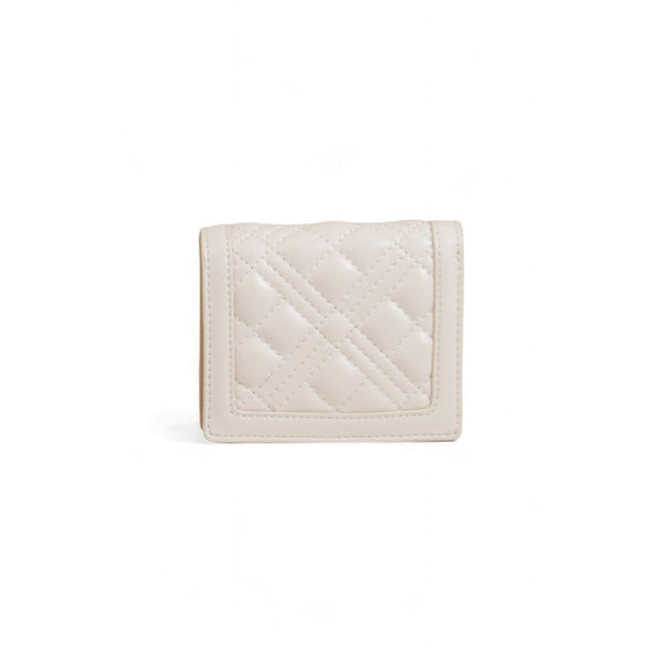 Beige Polyethylene Wallet Love Moschino