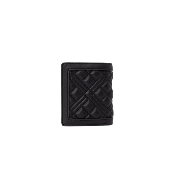 Black Polyethylene Wallet Love Moschino