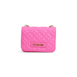 Pink Polyethylene Handbag Love Moschino