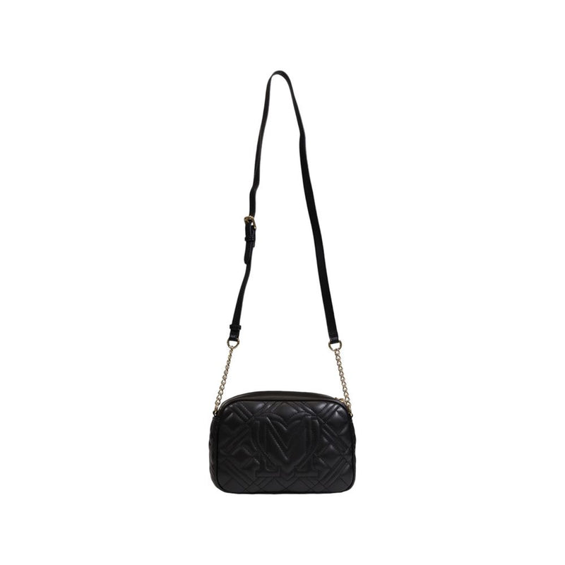 Black Polyethylene Handbag Love Moschino